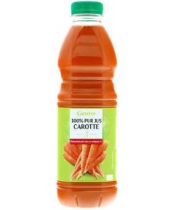 100 % Pur Jus Carotte Naturellement Riche En Vitamine « A  » Casino 1L