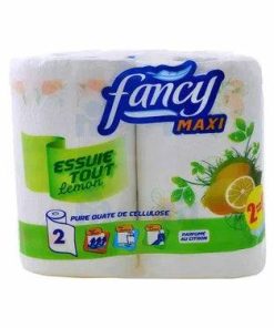 2 Essuie-Tout Multi-Surfaces Maxi Citron Fancy