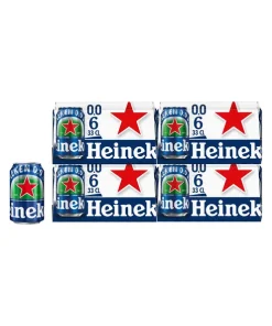 Heineken 0.0% Blik (24x 33cl)