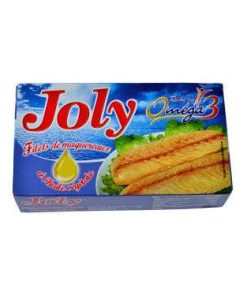 Filet de Maquereaux Entier à l&rsquo;Huile Végétale Joly 125 g