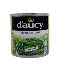 Haricots Verts Très Fins D&rsquo;aucy 1/2 (400g)