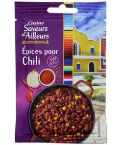 Mélange Épices Chili Casino Saveurs d&rsquo;Ailleurs 20 g