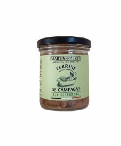 TERRINE DE CAMPAGNE AUX CORNICHONS Martin-Pouret Verrine 150g