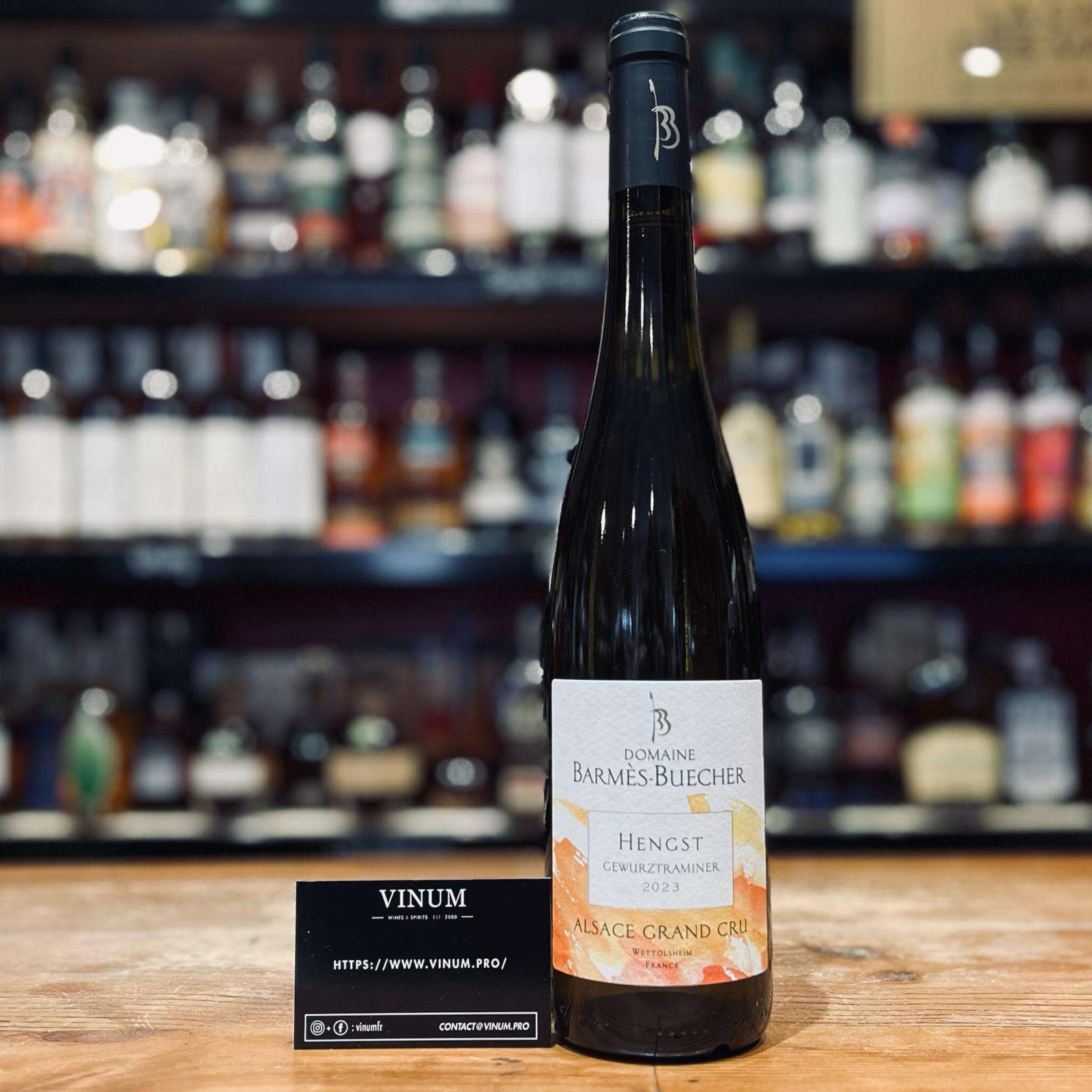 Barmès-Buecher Gewurztraminer Grand Cru Hengst 2023