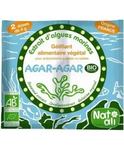 Agar Agar bio Gelificante alimentare vegetale