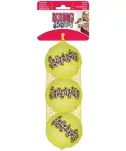 Hunter Gioco Kong Squeakair Balls Taglia L – Set da 3 Palline per Cani