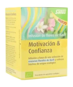 Infusione di motivazione e fiducia dei fiori di Bach