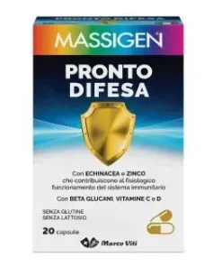Massigen Pronto Difesa, 20 Capsule